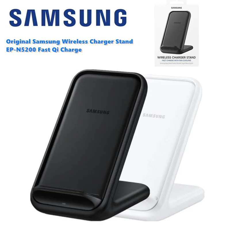 Original Samsung Wireless Charger Stand Epn5200 Fast Qi Charge For
