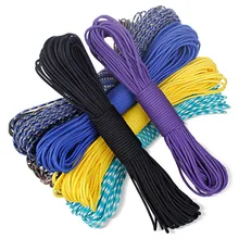 30FT 550lb парашютный шнур с 7 ключевого веревка 4 мм диаметр для кемпинга Пеший Туризм на открытом воздухе дома 9,1 м цвета камуфляжа версия рождённые побеждать