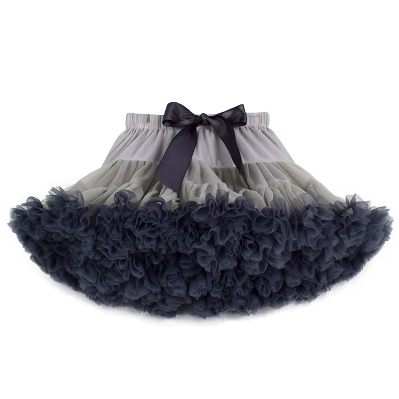 Fluffy Tutu Skirt Teenage Girls Tutu Ballet Pettiskirt Women Adult Princess Tulle Party Dance Fashion Mesh Skirts Female