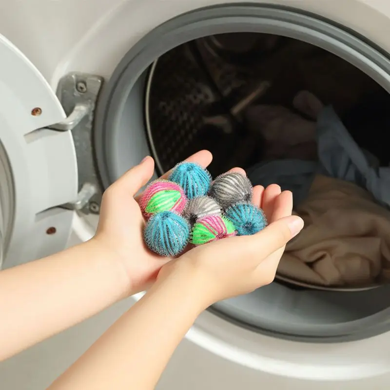 Best Offers 10 Uds colores al azar la eliminación de pelo de mascotas ropa bola agarrando pelusa limpiador lavadora hogar EN1AwYEER