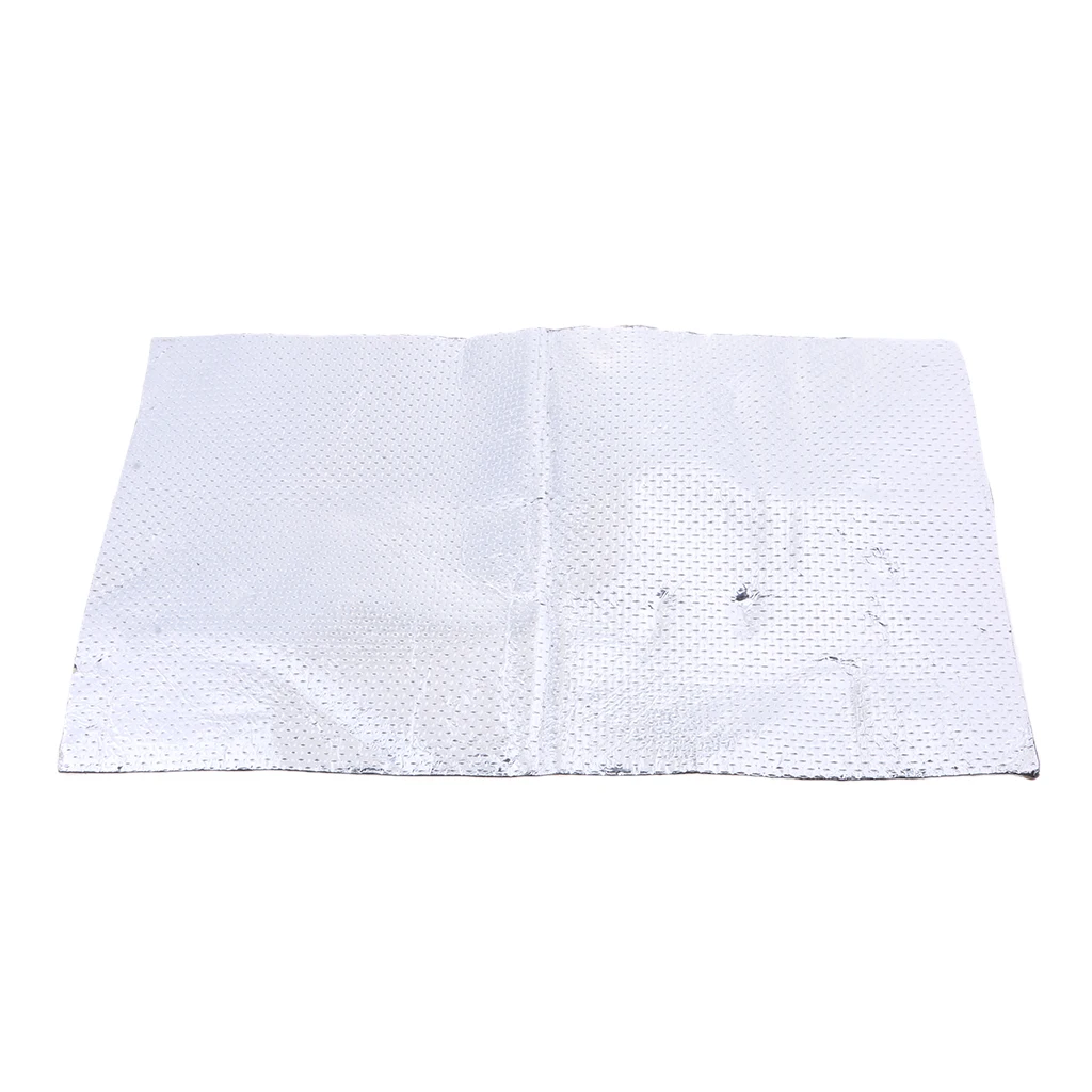 Motorcycle Fairing Exhaust Heat Shield Self Adhesive Sheet 495 x 285 mm