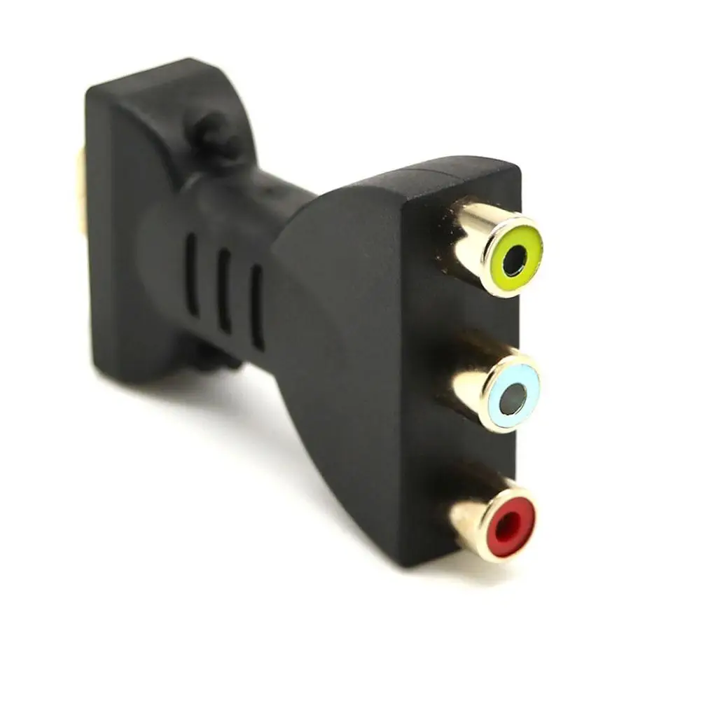 I Ntelligente Av Hdmi a 3 Rca Audio Video Av Component Adapter Convertitore di Linea di Collegament