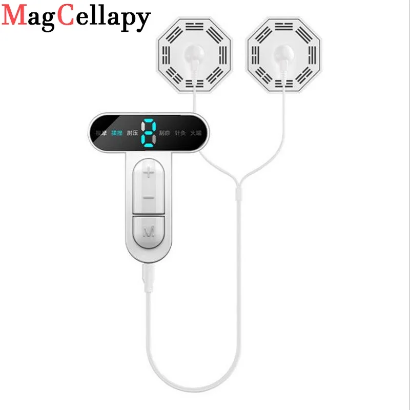 6 режимов десятки машинный блок электродов колодки для облегчения боли