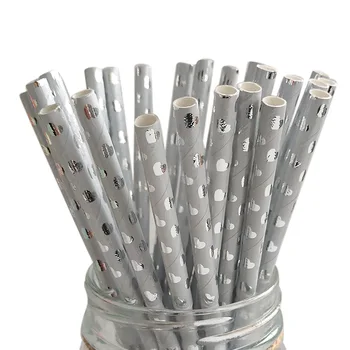 

25pcs Merry Christmas Disposable Straws Tree Christmas Disposable Tableware Xmas Party Dinner Green Straw Happy New Year 2021