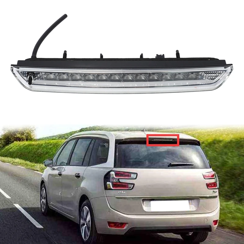 tromme Matematik sarkom Rear High Mount Stop Lamp 3rd Third Brake Tail Light 6351lx For Peugeot  2008 308 Sw Ii 508 Sw Citroen C4 Picasso Ii Ds6 - Car Headlight Assembly -  AliExpress