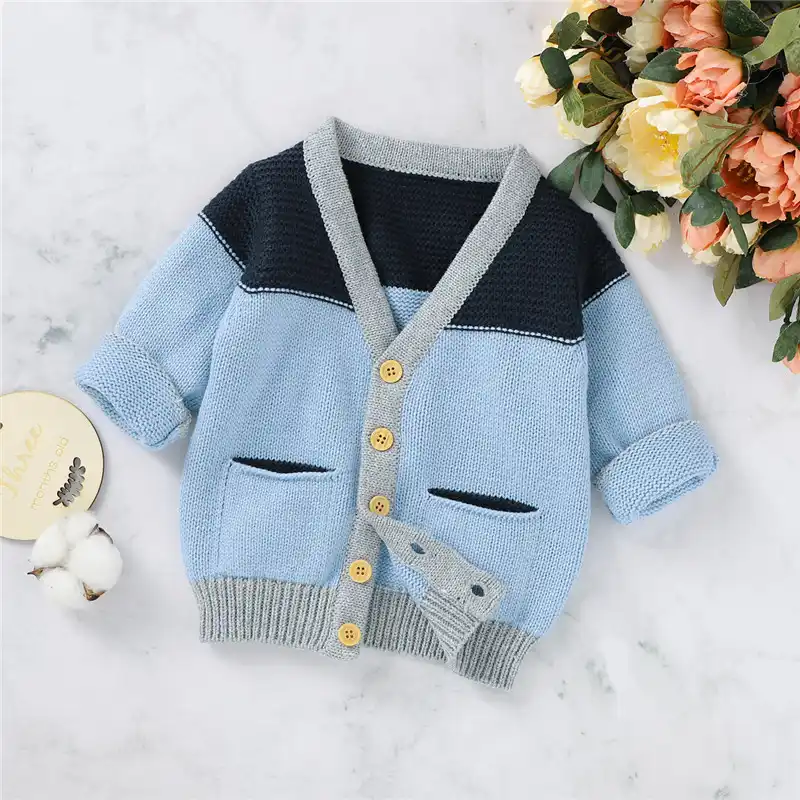 baby winter cardigan