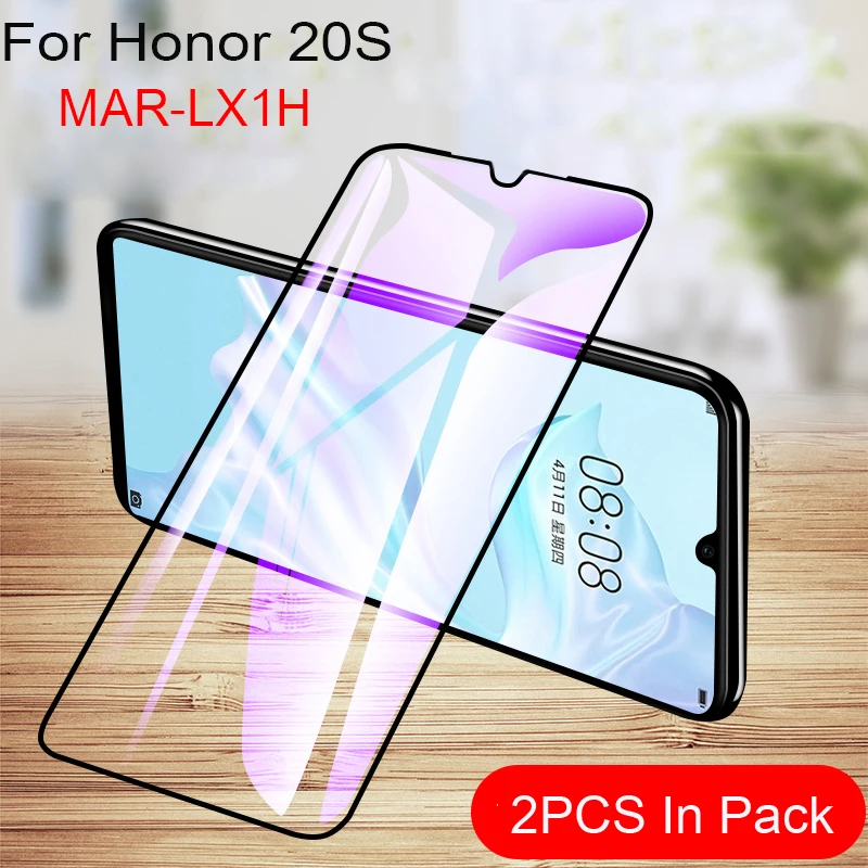 

Tempered Glass for huawei honor 20S MAR-LX1H Screen Protector 2.5D Full Cover glue Screen Glass For honor 20S 20 S Screen Film