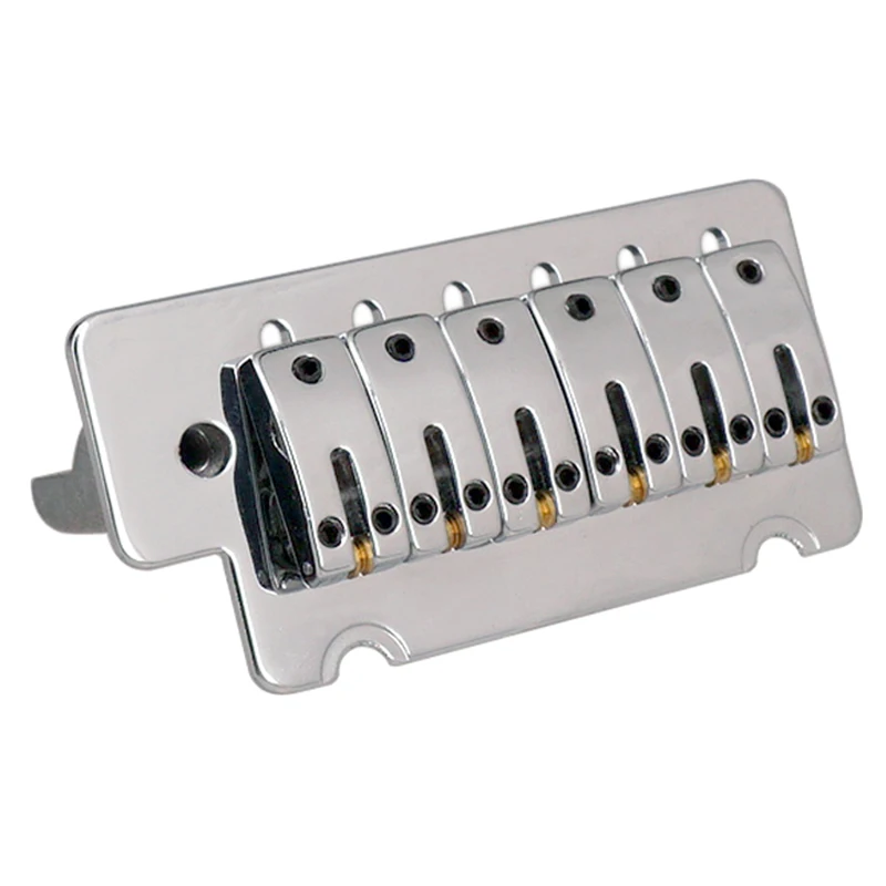 

ABUO-6 Strings Roll Ball Guitar Bridge Saddle Tailpiece for Guitar Strat SQ ST Electric Guitar Tremolo Bridge Standard Guitar Ac