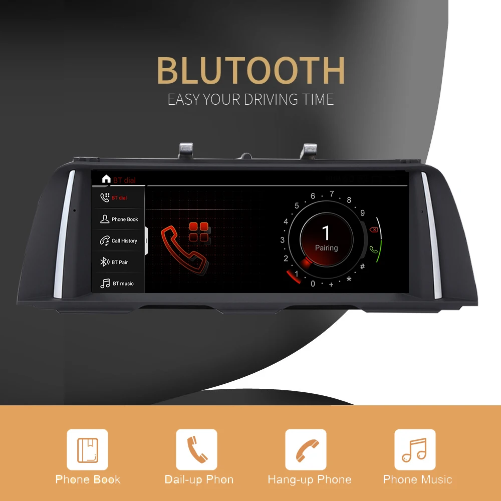 Naviodm android 9,0 dvd-плеер автомобиля мультимедийный плеер автомобиля аудио для BMW 5 серии/F10/F11/520 CIC 2010-2012 gps Радио aux BT