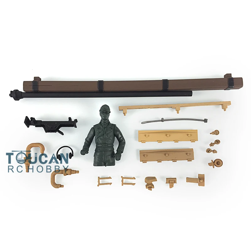Henglong 1/16 Maßstab Deutsch Panzer III H RC Tank 3849 Dekoration