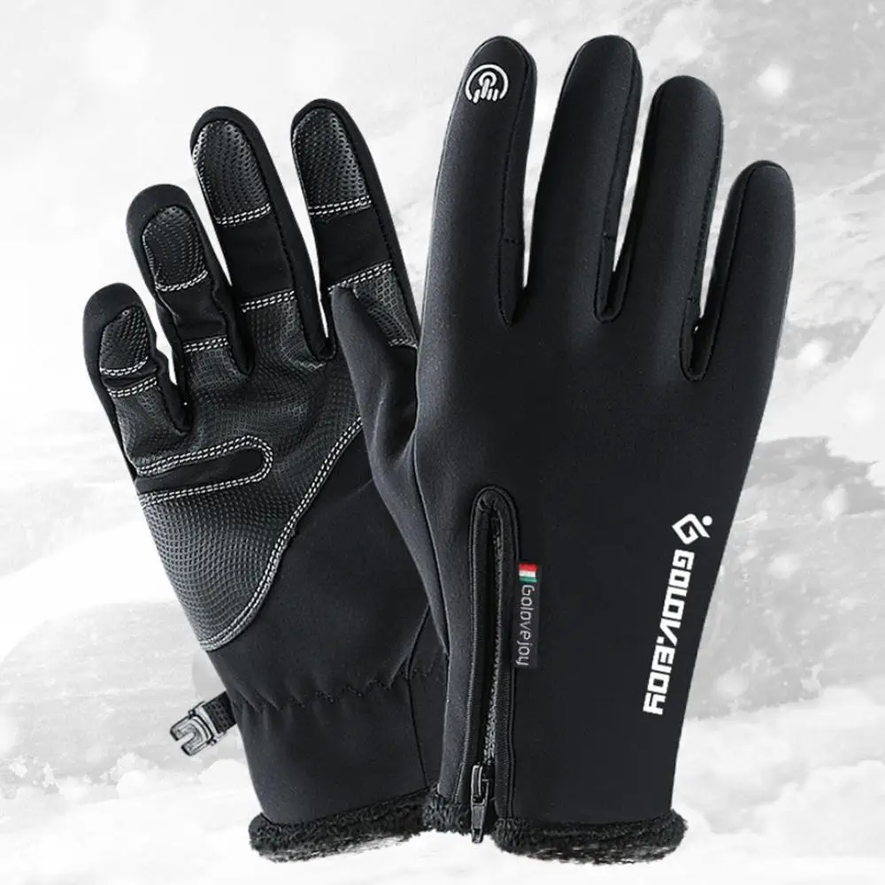 

Outdoor Riding Gloves Outdoor Windproof Waterproof Ski Gloves Winter Warm Gloves Unisex