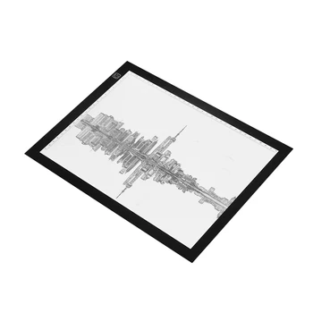 

A4 Ultra-thin Portable LED Light Pad Tracer with USB Cable Dimmable Brightness Artcraft Tracing Light Box Copy Board for Artists
