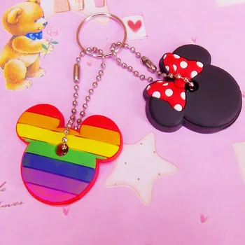 

New Avengers Protective Key Case Cover for Key Control Dust Cover Holder Cartoon Silicone Organizer Home Accessories Supplies