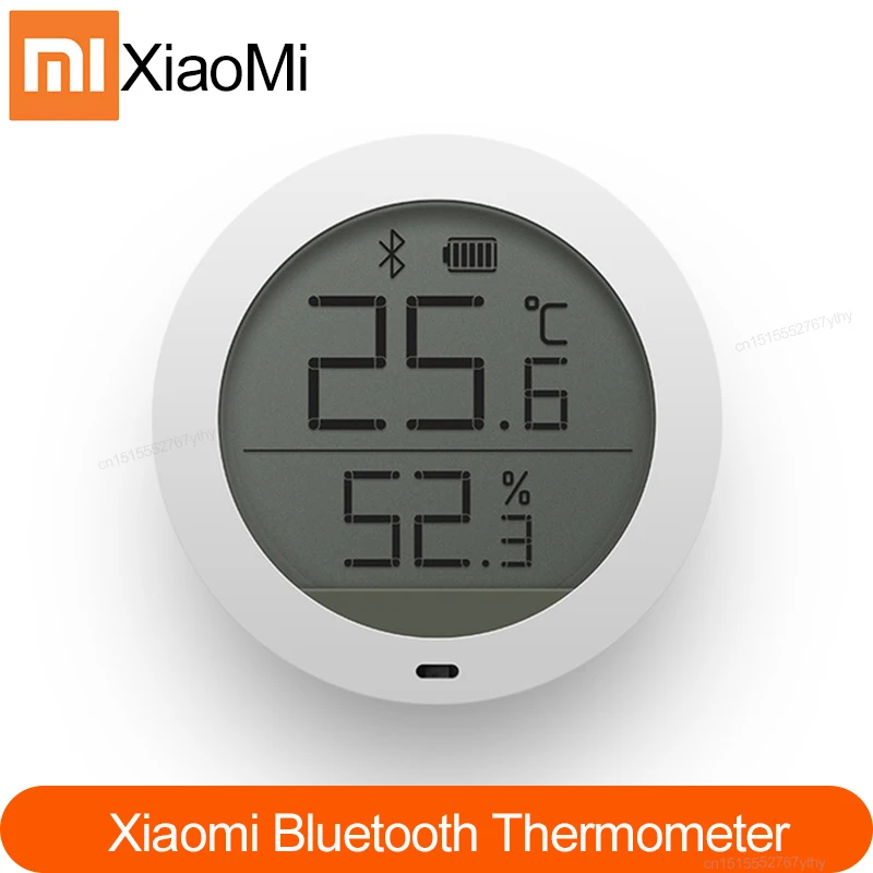 Оригинальный гигротермограф Xiaomi Mijia с Bluetooth Высокочувствительный гигрометр ЖК