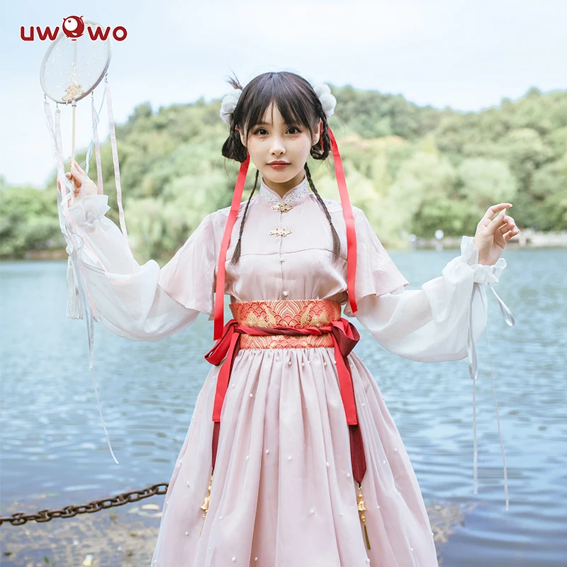 Горячая Распродажа Uwowo оригинальный дизайн Luochen chinoisery платье лолиты Косплей