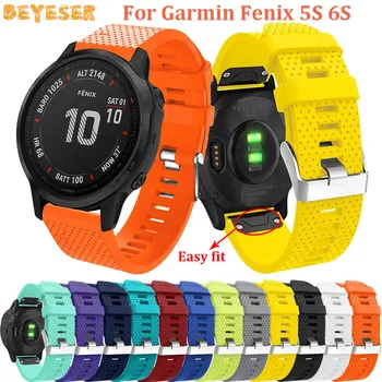 

for Garmin Fenix 6S Pro Quick Release Sport Silicone band replacement for Garmin Fenix 5S Plus/5S 20mm wrist strap droshipping