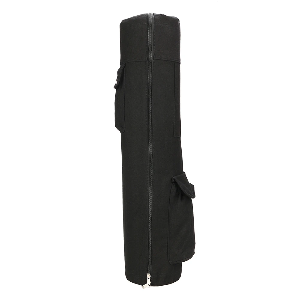 Yoga Mat Storage Bag Canvas Yoga Mat Bag Sport Large Capacity Full Zip Carry Sling