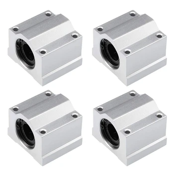 

Linear Ball Bearing Slide Block Units, 16mm Bore Dia(SCS16UU Pack of 4)