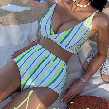 

Women's Swimsuits Two Piece Tankini Push Up Girls Swimwear Trendy Swim Wear Swimming Suit For Women Biquini Plus Size Swimsuit