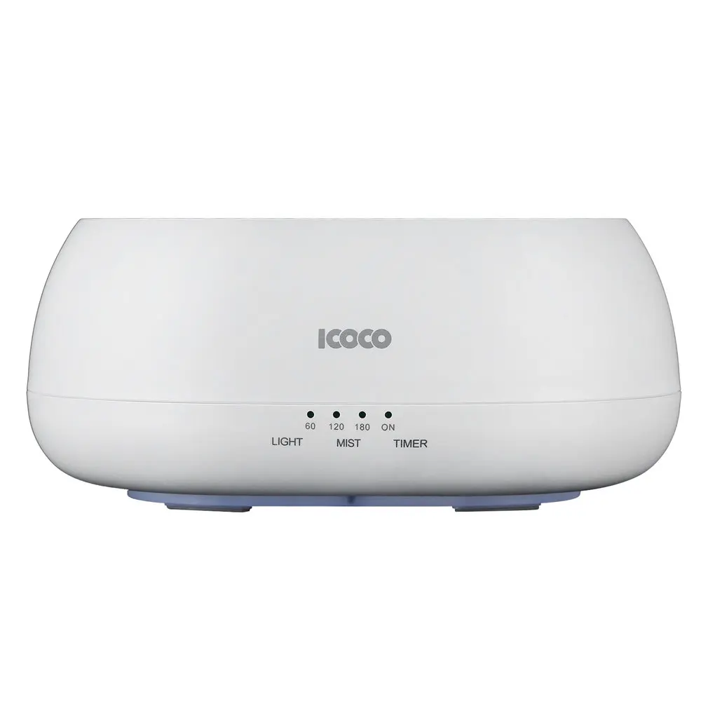 

ICOCO Four Timer Mode Light Therapy 7 Color LED Mood Lamp Essential Oil Ultrasonic Water Oxygen Aroma Diffuser Humidifier