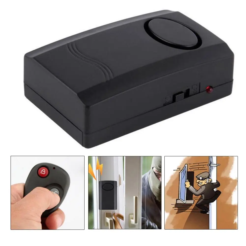 Motorcycle 120db Anti Theft Security Alarm Safe System Vibration Detector Full Micro -Vibration Triggered | Безопасность и защита