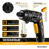 DEKO DCS3.6DU2 Cordless Electric Screwdriver with Twistable Handle Household DIY Rechargeable Battery Screwdriver with LED Torch ► Photo 2/6