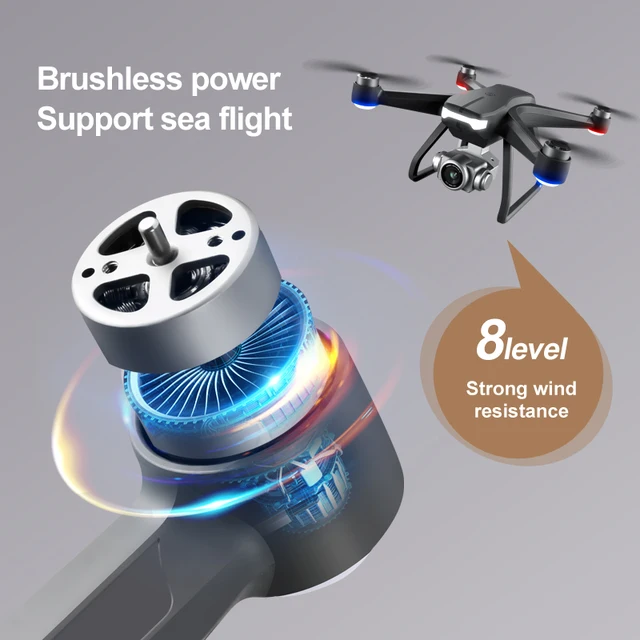 New F11 PRO GPS RC Drone 4K Dual HD Camera Professional WIFI FPV Aerial Photography Brushless Motor Quadcopter Dron Toys 4