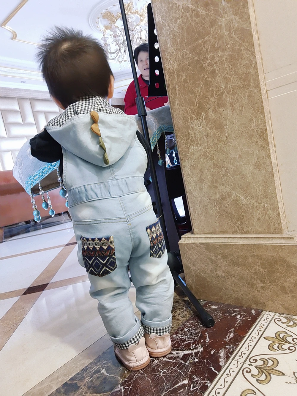 

1T Bebe Jeans Overalls Girl Boys Clothing New Hooded Denim Cowboy Infant Boy Girls Bib Jeans Boy Children's Clothing 9m-3Years