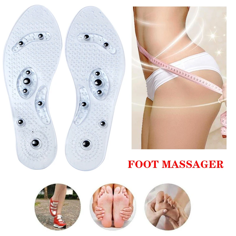 

1Pair Slimming Insoles Magnetic Therapy for Weight Loss Insole Massage Foot Care Shoes Pad Health Care Comfort Pads Foot Care