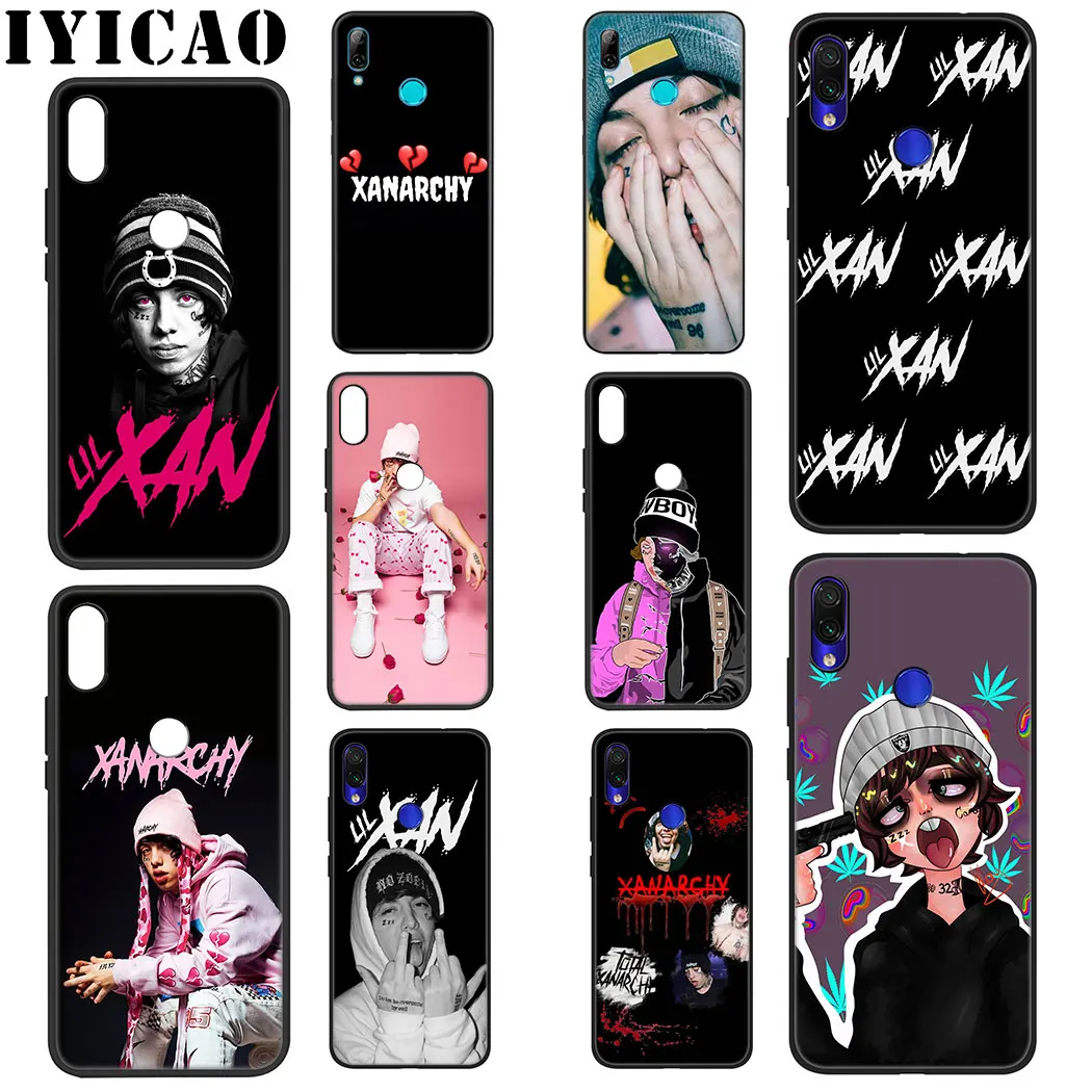 Мягкий силиконовый чехол IYICAO Rapper Lil Xan для Xiaomi Redmi Note 5 6 7 8 Pro 5A Prime 4X |