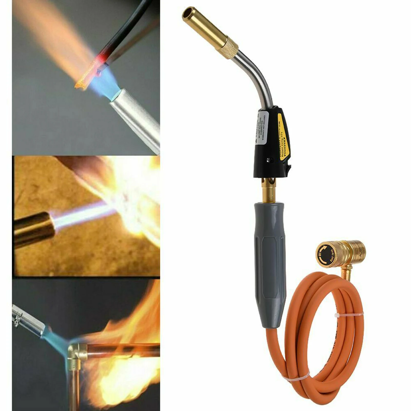 Gases Self Ignition Soldering Torch Brazing Propane Plumbing Hose Kit for Welding Soldering