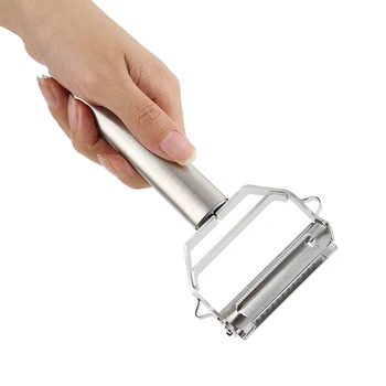 

Kitchen Gadget Stainless Vegetable Cutter Peeler Fruit Garlic Potato Peeler Akcesoria Kuchenne Kitchen Tools Accessories KK60GJ