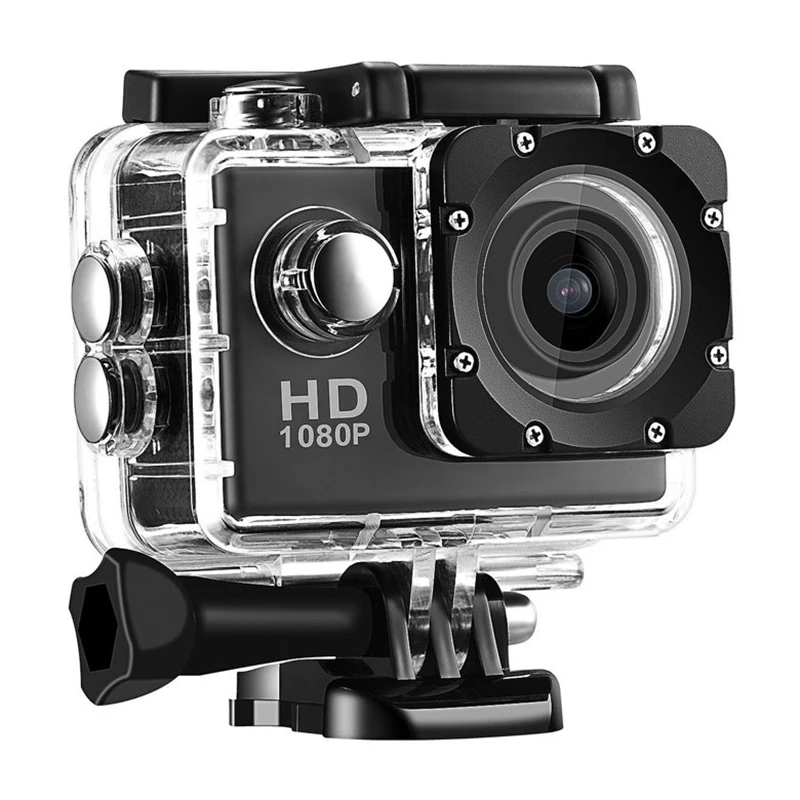 

Full HD Sports DV Camera Action Camcorder 1080P Car Cam Cycling Outdoor Camera Hunting Camera with Bicycle Seat Bracket for Bike
