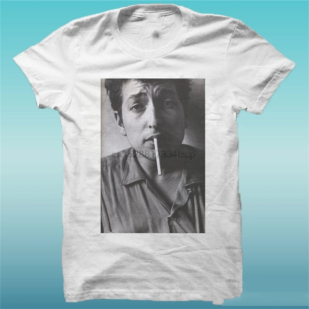 T-Shirt Bob Dylan Smoke Blank 2Xl 23Xl Tee Shirt New Fashion Design For Men Women | Мужская одежда
