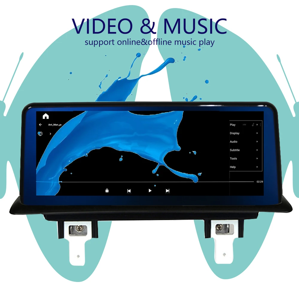 Android 9,0 4+ 32G 6 ядерный Автомобильный мультимедийный плеер Автомобильный dvd-плеер Авто Аудио для BMW E87 E82 E81 E88 1 серия с idrive радио gps