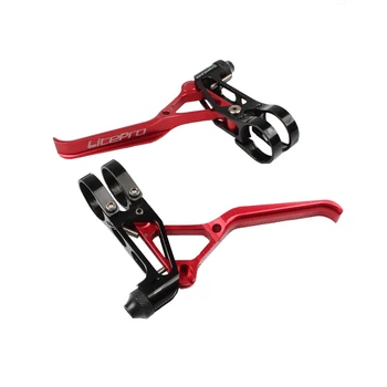 

1pair Handle Mount Front Rear Ultra Light Bicycle Brake Lever Replacement Parts Multipurpose Durable Aluminum Alloy V Shaped