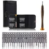 Kit d'outils de réparation de portefeuille, tournevis Torx de précision 25 en 1, outil Multi outils pour iPhone, électronique de téléphone portable PC ► Photo 2/5