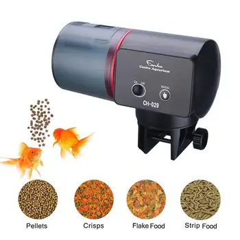 

Automatic Electrical Fish Tank Timer Feeder Dispenser Home Aquarium Tank Food Feeding Machine Portable Fish Feeder Tools