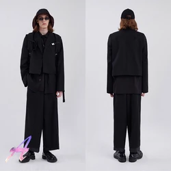 ADER ERROR Basic Short Suit Adererror Men's Women's Button-sleeved Webbing Jackets
