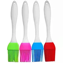 1 Pc Portable Silicone Oil Brush Convenient Grill Oil Brushes Liquid Oil Pastry Kitchen
