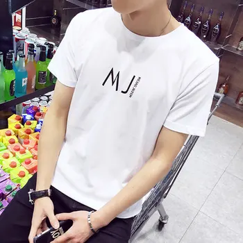 

new women's street letter characters print loose short-sleeved T-shirt 120.18