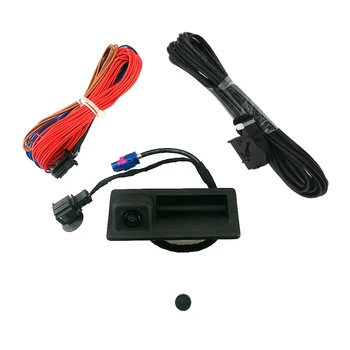 

New RGB Rear View Camera Kit Harness RVC For VW Jetta 5 MK5 MK6 Tiguan Passat B7 RCD510 RNS510 16D827566A 56D827566A 18D827566A