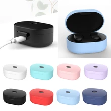 Силиконовый чехол для Xiaomi Redmi Mi AirDots Air dots чехол беспроводной Bluetooth чехол s Мягкий ТПУ чехол
