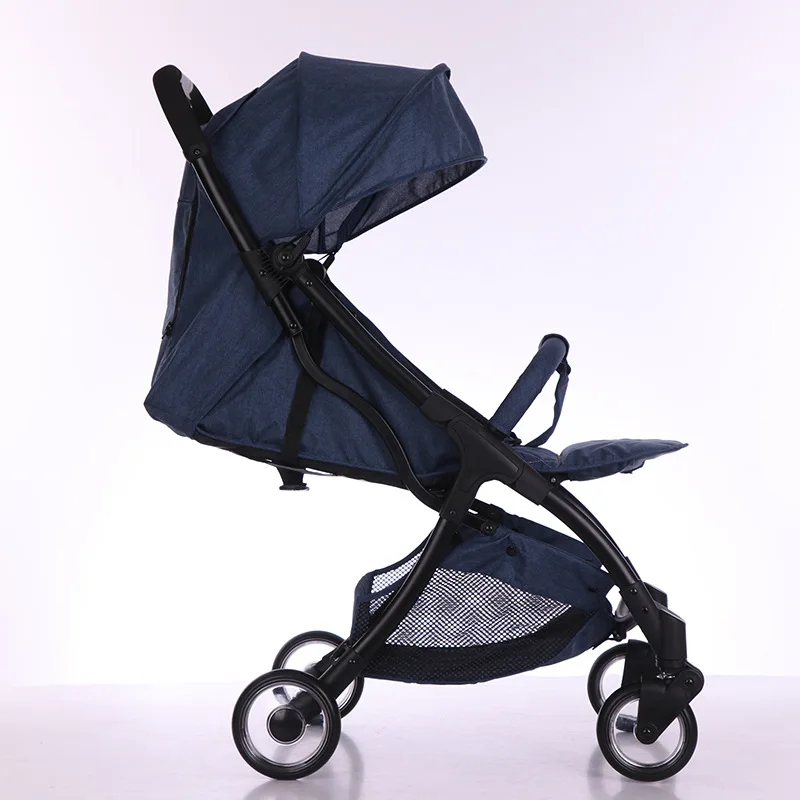 

5.6Kg Adjustable Luxury Baby Stroller 3 in 1 Portable High Landscape Reversible Stroller Hot Mom Pink Stroller Travel Pram