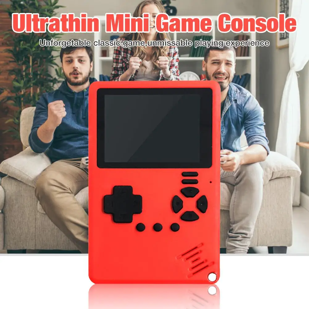 

2.4 inches Handheld Game Console Ultra-thin Classic Handheld Gamepad Joystick (Built-in 500 games)