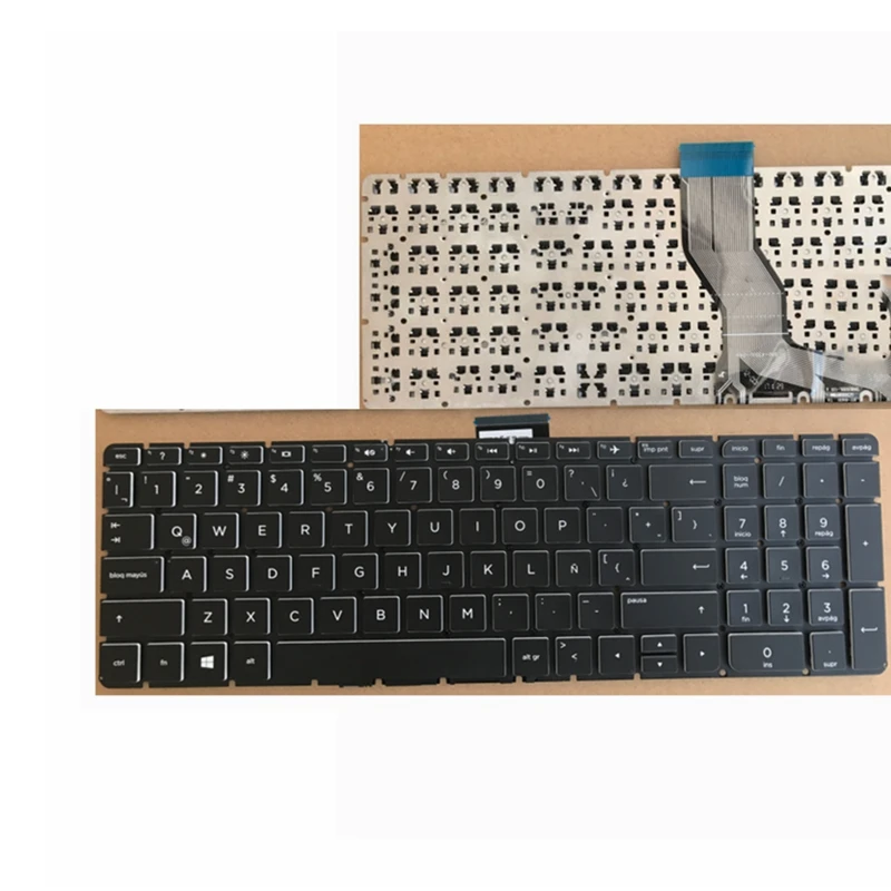 Новая испанская клавиатура для ноутбука Hp 15-AQ Teclado SP