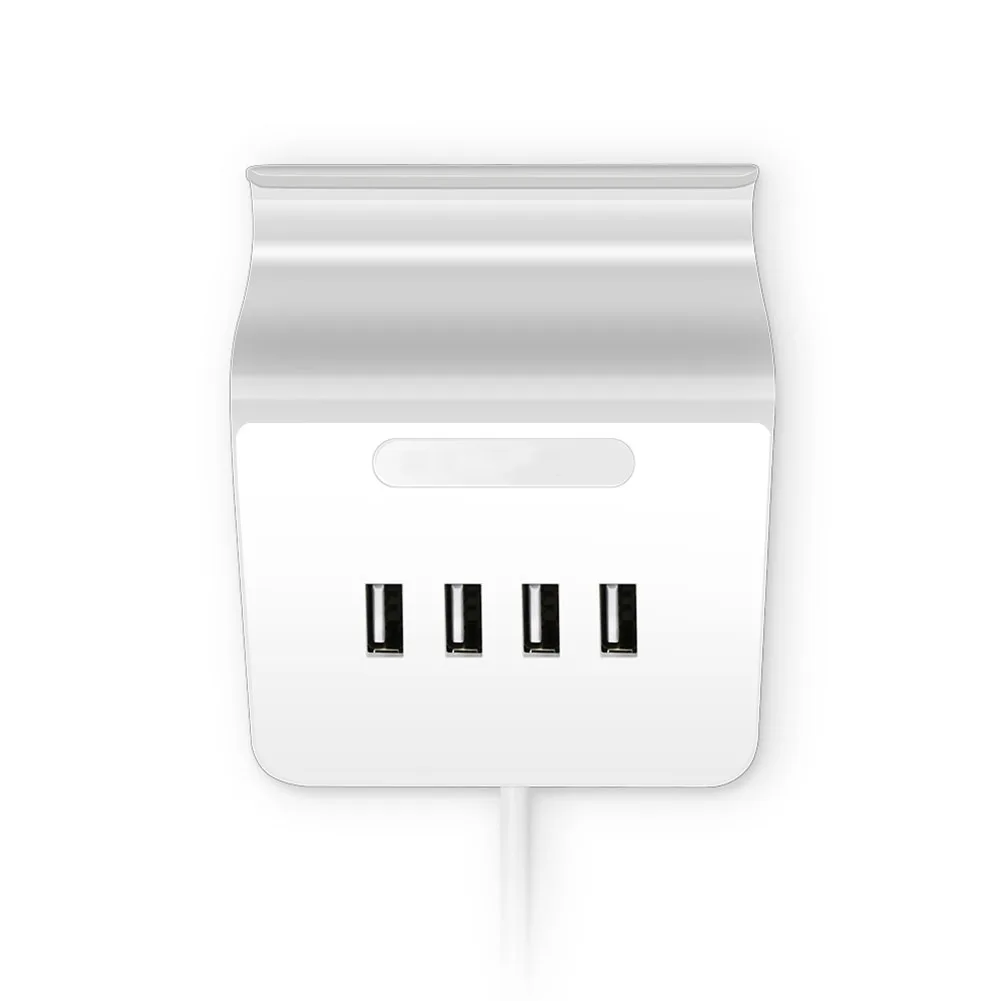 4-портовый ABS разъем USB 3,0 концентратор адаптер универсальные аксессуары черный Портативный прочный с держателем для телефона кабель 4 в 1 Передача