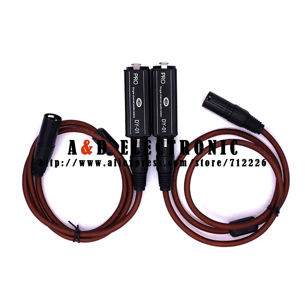 Сигнальный канал заземления петли изолятор Аудио шум фильтр устранение шума XLR-XLR