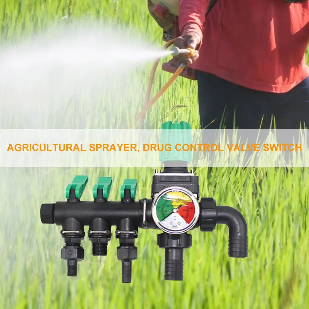 

3-Way Water Connector Drugs Agricultural Spray Machine Farm Sprayers Tools