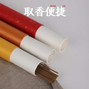 

30pcs 20g Paper Incense Sticks Tubes Long Household Storage Box Gift Packing Many Colors Can Choose